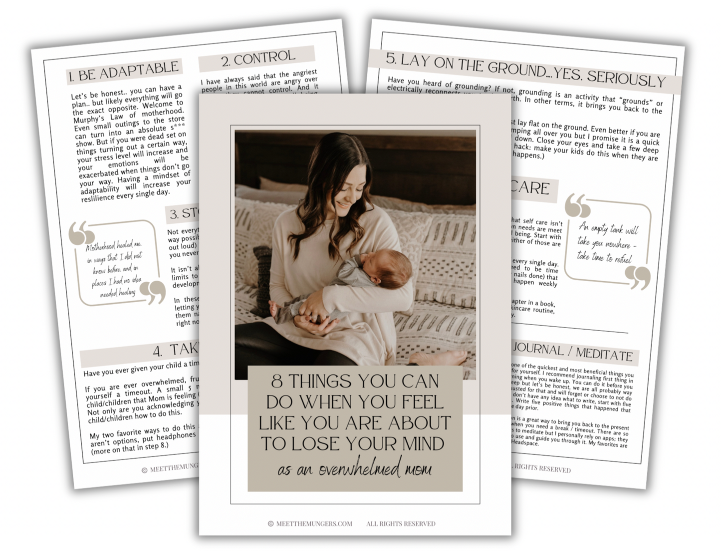 Emotional Regulation in Motherhood