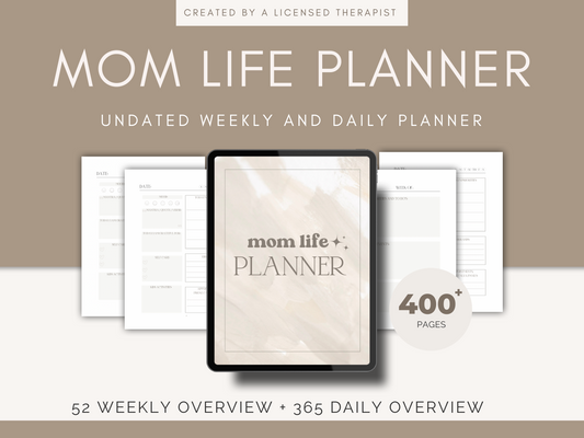 Mom Life Digital Planner - Undated