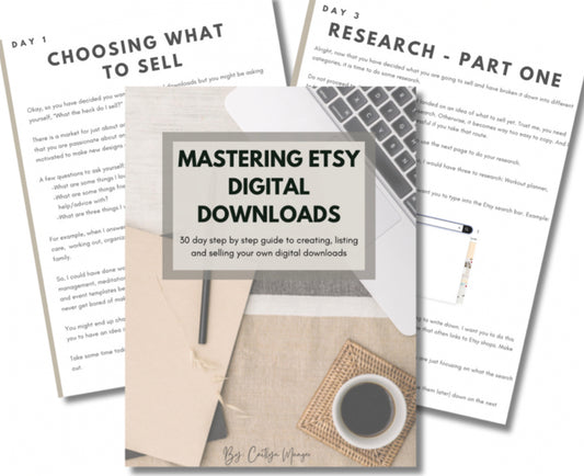 Mastering Etsy Digital Downloads
