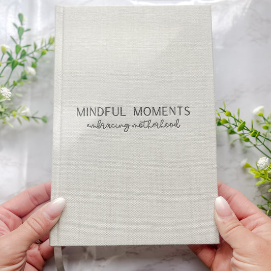 Mindful Moments: Embracing Motherhood. Self Care Guided Journal for Moms